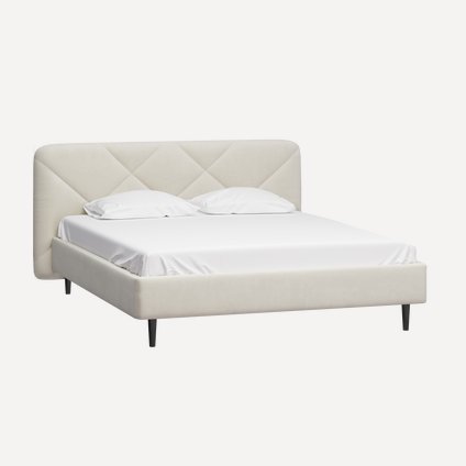 Кровать Весмар 140 Velvet Milk