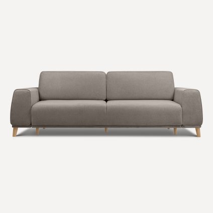 Диван прямой Ларонсо Шенилл Темно-бежевый