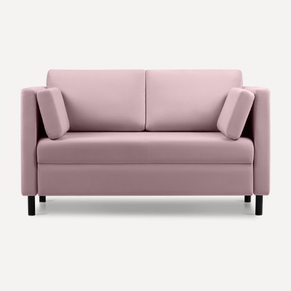 Диван прямой Кела Мини Velvet Pink