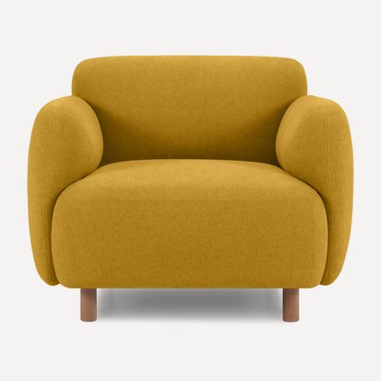 Кресло Пайпел-2 Bucle Yellow