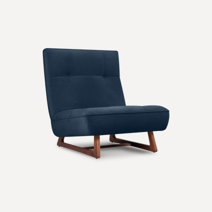 Кресло Рибс Velvet Blue