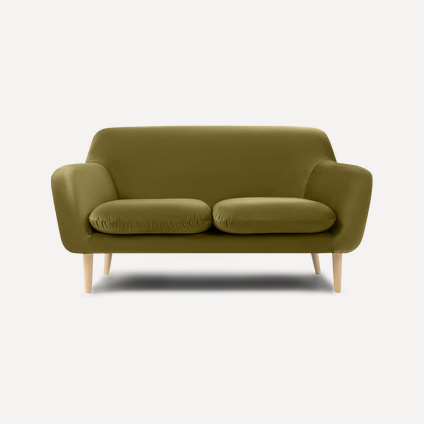 Диван прямой Дания-2 Barhat Lime