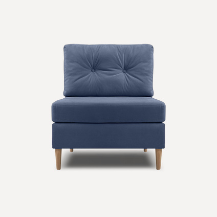 Кресло Динс-1 Velvet Navy Blue