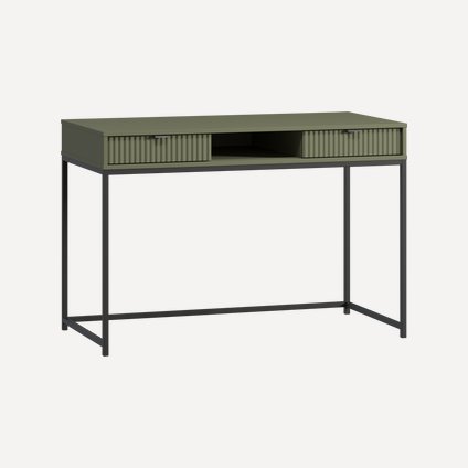 Жұмыс үстелі Трейвис 120x60 Оливковый/Черный