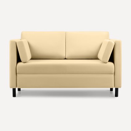 Диван прямой Кела Мини Velvet Yellow