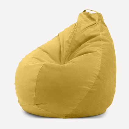 Кресло-мешок Рокси XXL Velvet Yellow