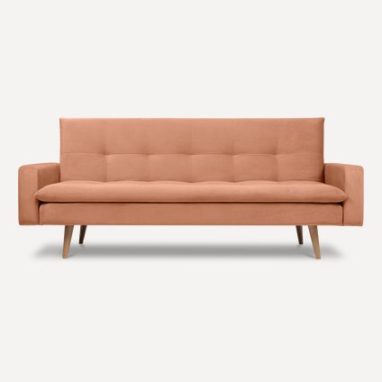 Диван прямой Динен Velvet Coral