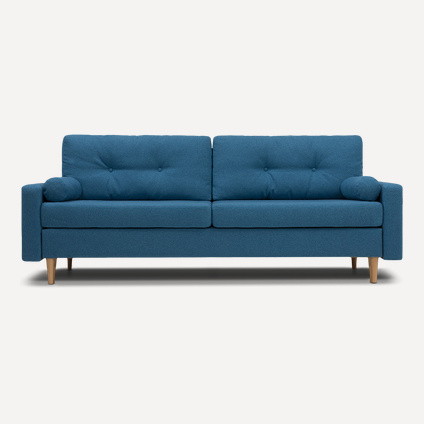 Диван прямой Динс Sherst Blue