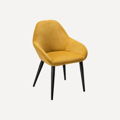Стул Кент-3 Velvet Yellow