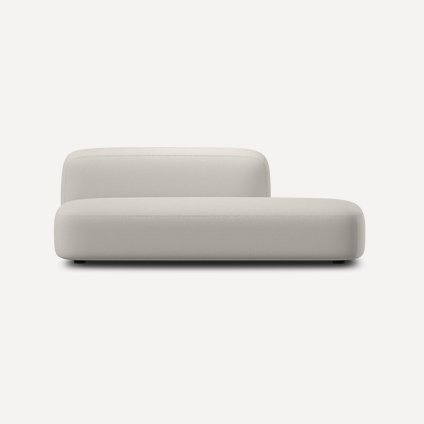 Диван түзу Ribbl - 8 Bucle White