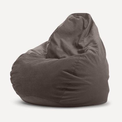 Кресло-мешок Рокси L Velvet Latte