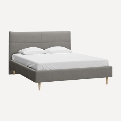 Кровать Майтон 160 Velvet Grafit