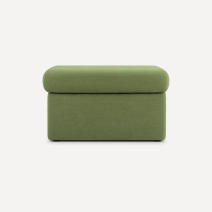 Пуф Палси-2 Велюр Оливковый