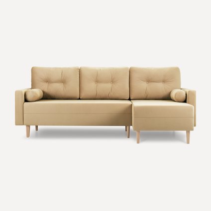 Диван угловой Нумо Velvet Sand