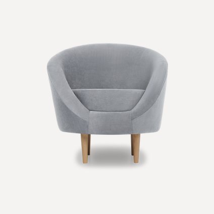 Кресло Волси Velvet Grey