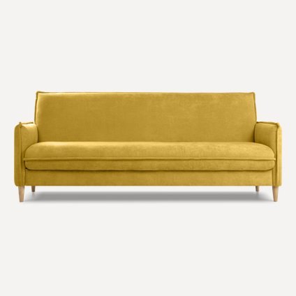 Диван прямой Дара Happy Yellow