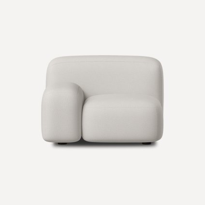 Кресло Риббл-14 Bucle White