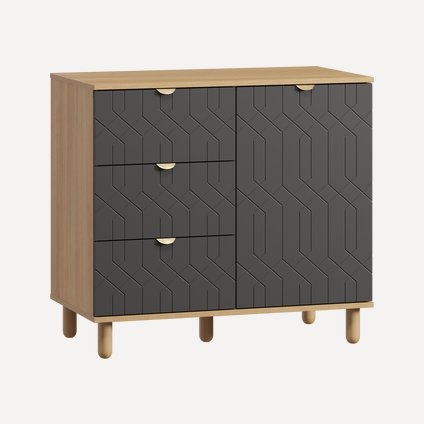 Тумба Теджонс-1 Deco Grafit Oak
