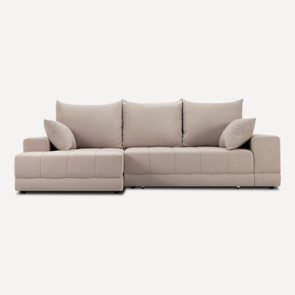 Диван угловой Дарол Velvet Beige