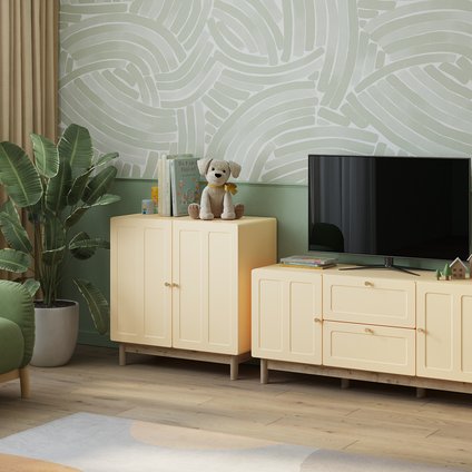 Модульная детская Виклу 1 Светло-бежевый