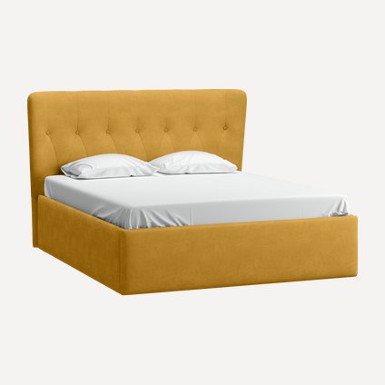 Кровать Лорн 160 Velvet Yellow
