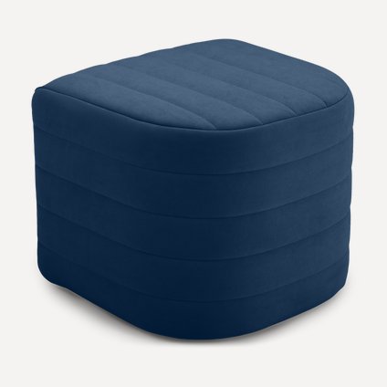 Пуф Каве Velvet Navy Blue