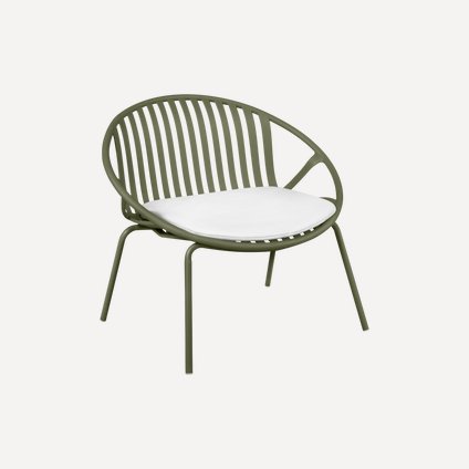 Кресло Филлис Рогожка Оливковый