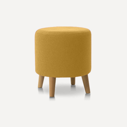 Пуф Плиди Velvet Yellow